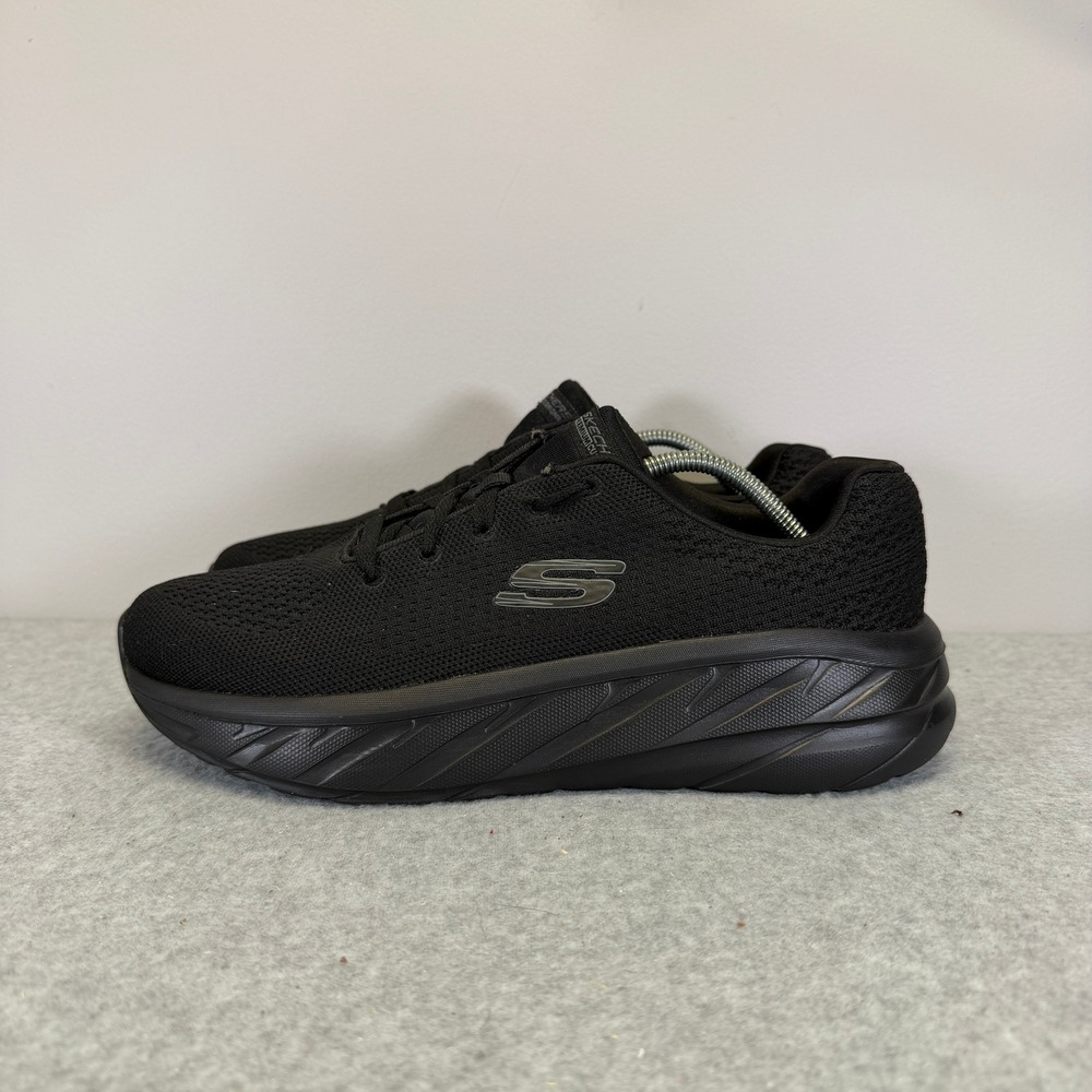 Skechers Max Cushioning Elite Womens Shoes Size 9.5 Black Sneakers 99913 BBK